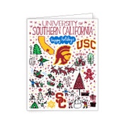 USC Trojans Julia Gash Holiday Pack of 10 Note Cards